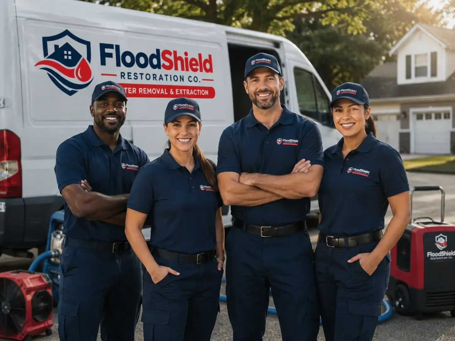 Flood Damage Restoration company in Bracey, VA